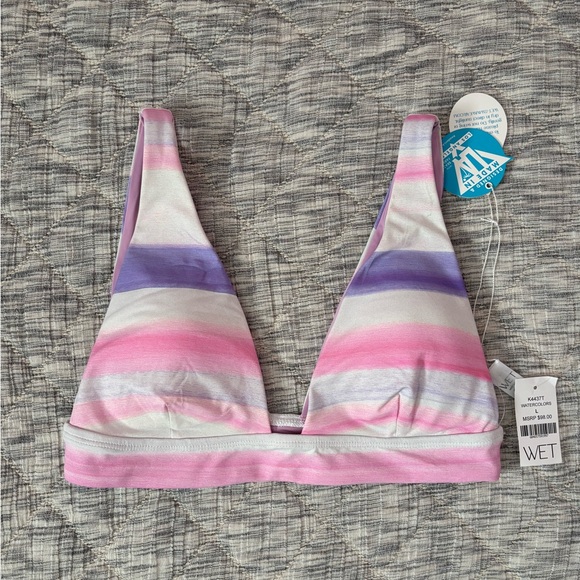 WET Bikini Top Sz Large NWT | Wet Bikini | Bikini Top | Swim Top Sz Large NEW - - Picture 4 of 6